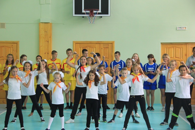 1 сентября - обновленный спортзал в Аликовском районе