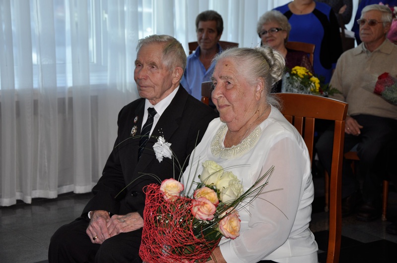 «Крепкая семья» поздравила одну из самых пожилых пар Уфы с 70-летием совместной жизни