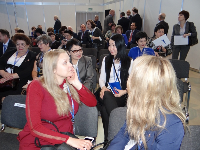 Делегаты от Калмыкии на съезде Партии 21-22 января 2017