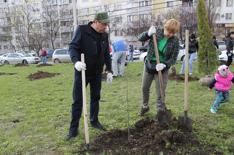 День древонасаждения 08.04.2017