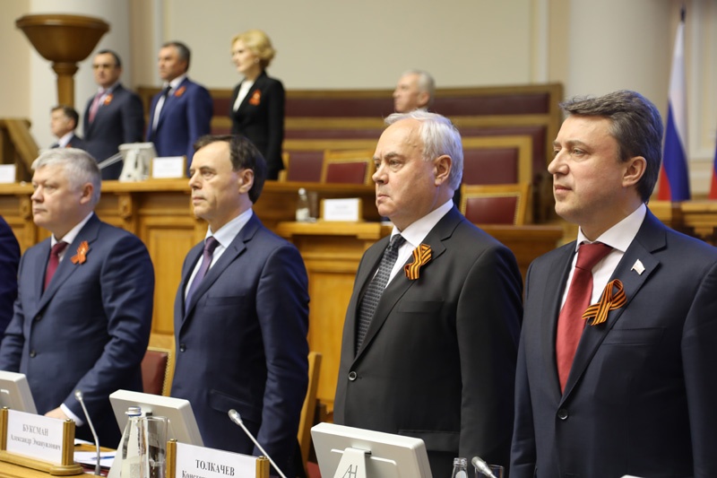 Константин Толкачев выступил на заседании Совета законодателей России