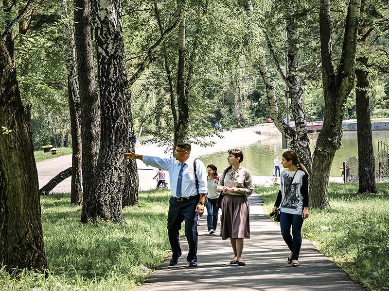 Карта зенковского парка