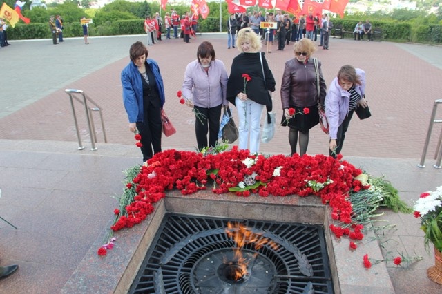 День памяти и скорби в мемориальном комплексе «Победа» г.Чебоксары (22.06.2017)