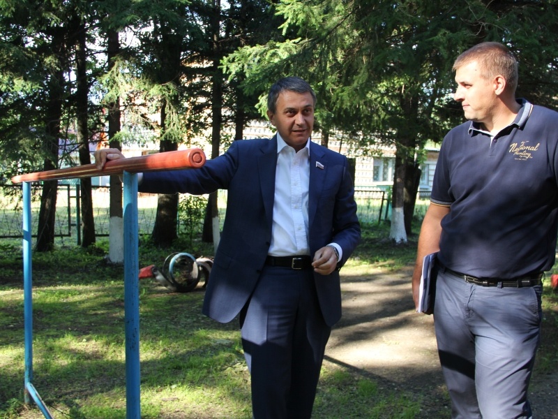 Сергей Автомонов посетил Кожевниковский район - 7