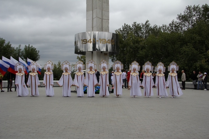 День Государственного флага Российской Федерации. Усолье-Сибирское. 