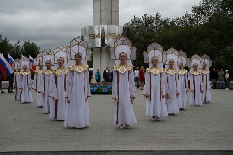 День Государственного флага Российской Федерации. Усолье-Сибирское. 