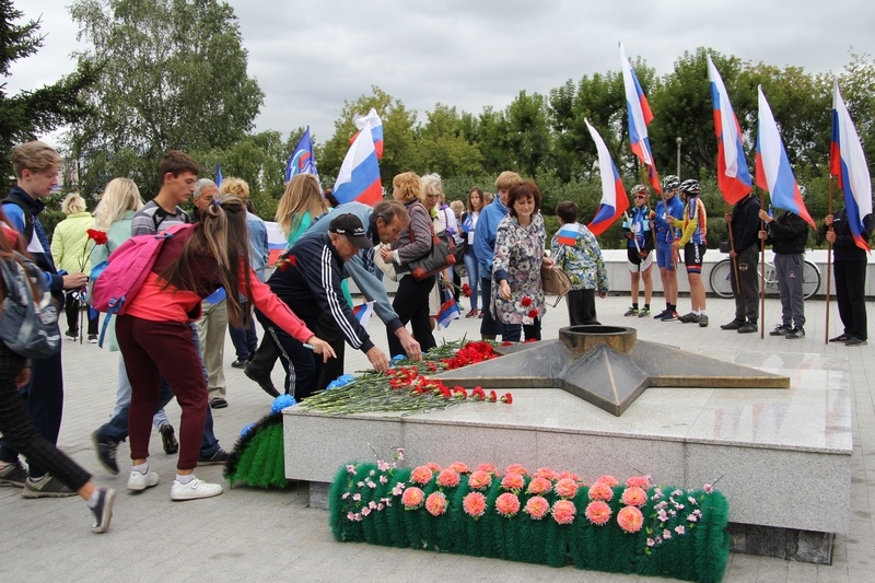 День Государственного флага Российской Федерации. Усолье-Сибирское. 