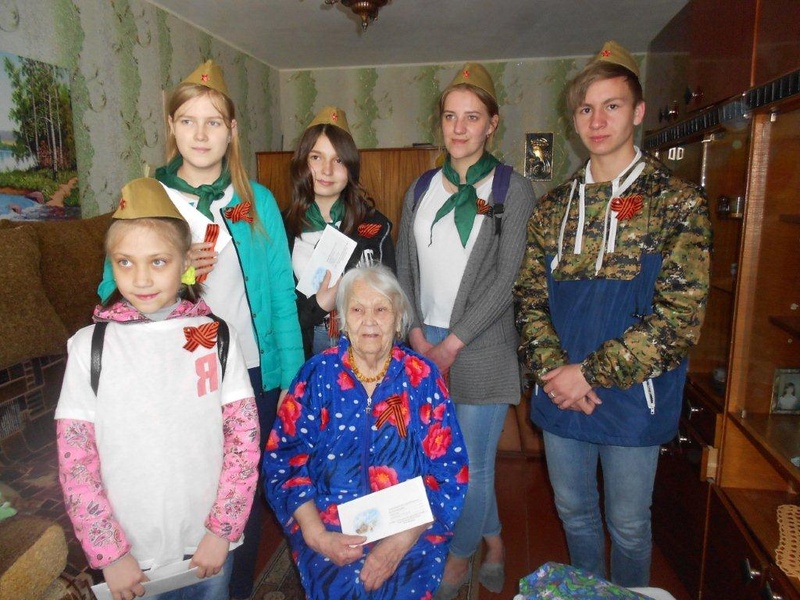В Козловке прошла патриотическая акция «Письмо Победы»