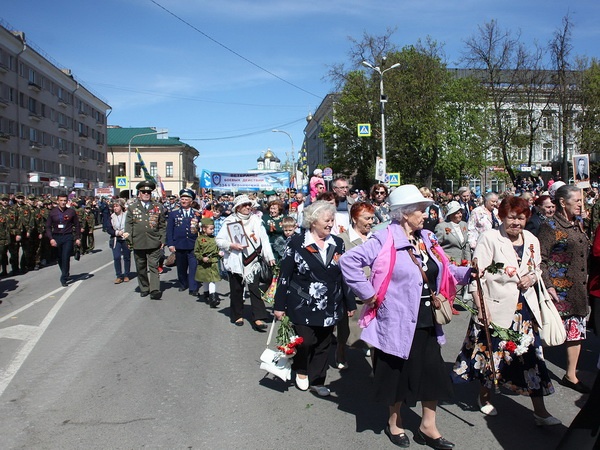 9 мая в городе Пскове