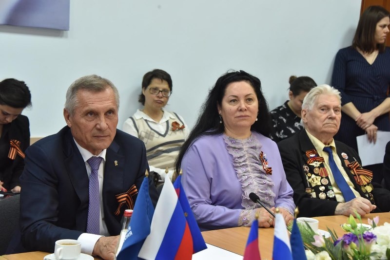 Кубанские единороссы поздравили ветеранов с Днем Победы