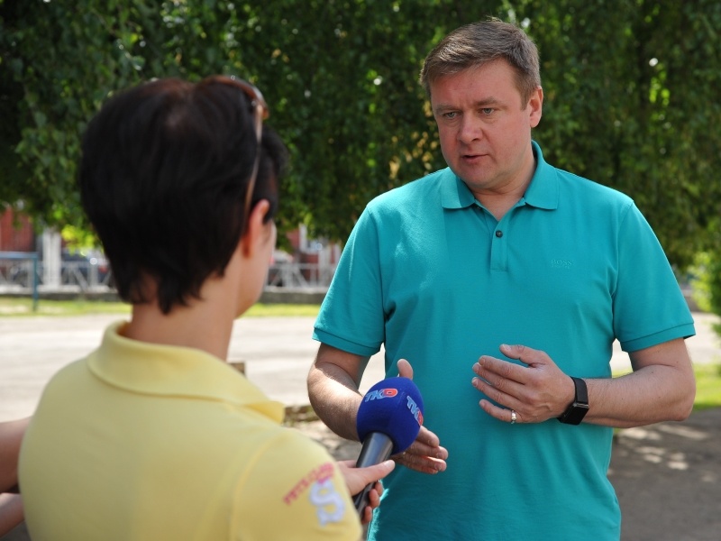 губернатор Рязанской области, член Генсовета партии Николай Любимов, г. Рязань, Советский район