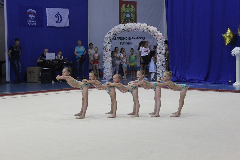 Единороссы КБР принимают участие в проведении Х юбилейного открытого чемпионата КБР по художественной гимнастике