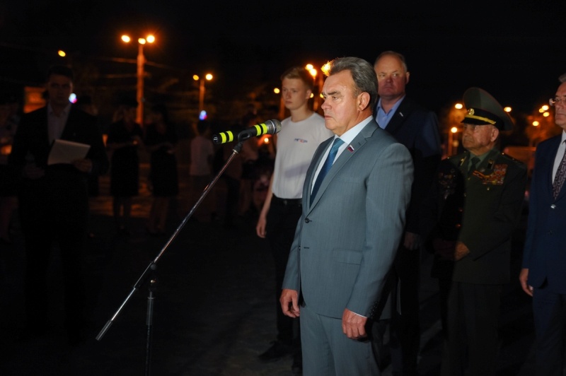По инициативе «Единой России» в Пензе зажгли «Свечи Памяти»