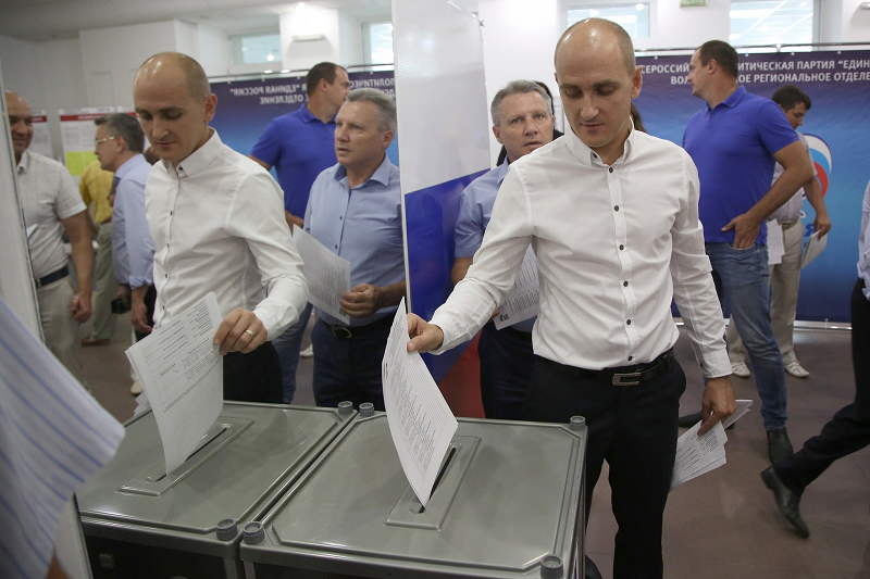 Первый этап Региональной Конференции по выдвижению кандидатов в депутаты Волгоградской городской Думы VI созыва