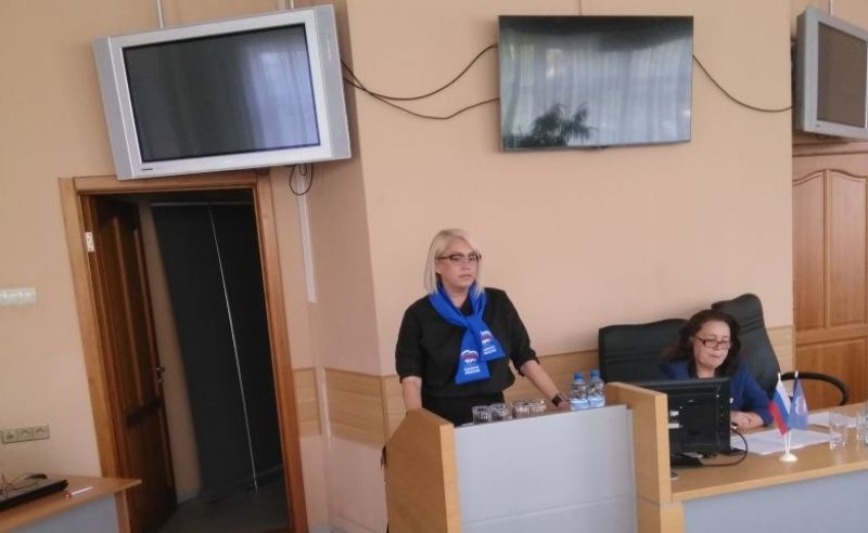 Победители ПГ «Единой России» провели встречи с партактивом в Ленинском районе Красноярска