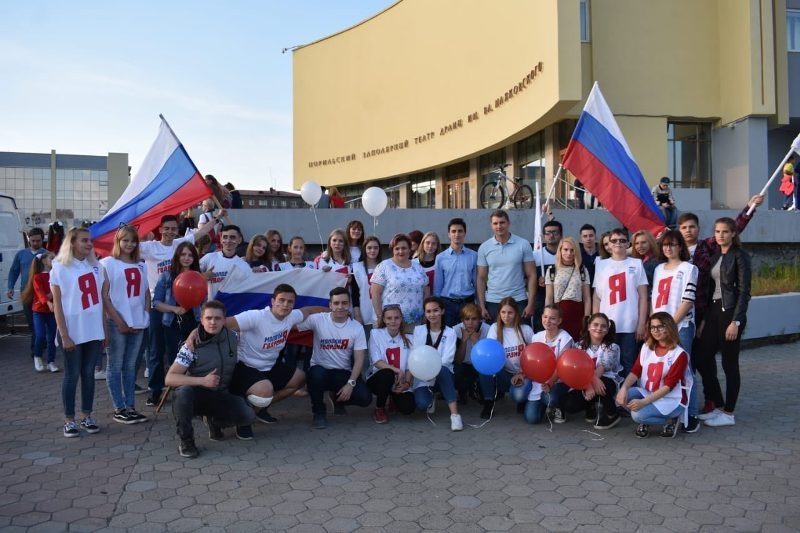 Жители Норильска отпраздновали День государственного флага 