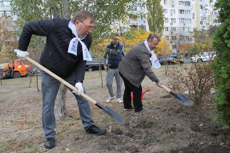 Осенний День древонасаждения