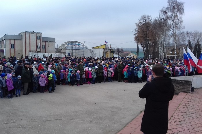 В Княгинине зажгли Вечный огонь