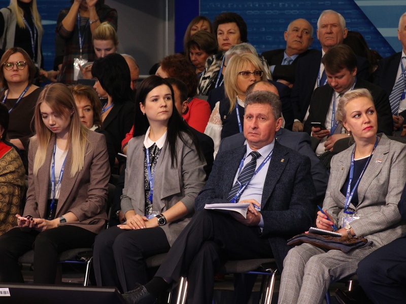 Первый день XVIII Съезда партии "Единая Россия"