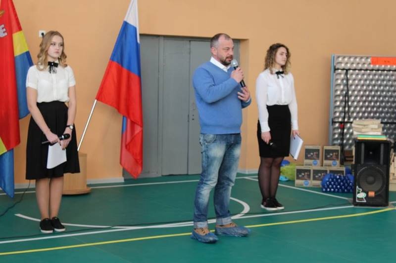 В поселке Южный Багратионовского округа капитально отремонтирован школьный спортивный зал