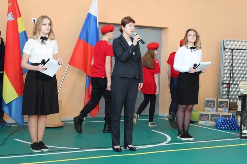 В поселке Южный Багратионовского округа капитально отремонтирован школьный спортивный зал