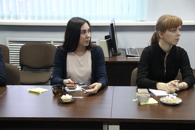 Встреча Секретаря регионального отделения Партии Юрия Кислова с активистами "Молодой Гвардии"