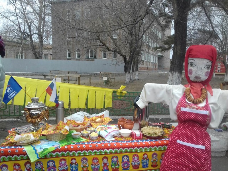 Масленичная кукла Алтайского местного отделения