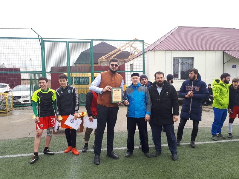 Футбольный турнир среди юношей в рамках проекта "Детский спорт"