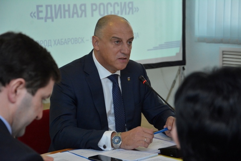 Заседание Межрегионального координационного совета ДФО "Единой России"