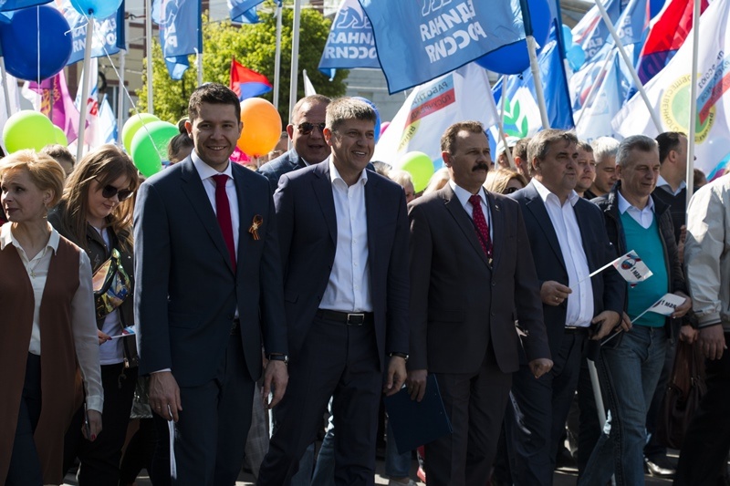 Калининградские партийцы отметили Праздник Весны и Труда