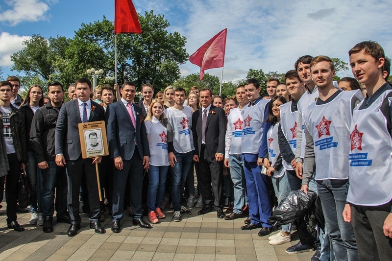 Кубанские единороссы встретили День Победы