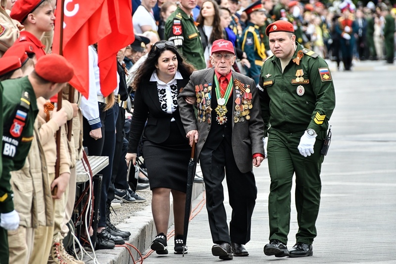Кубанские единороссы встретили День Победы