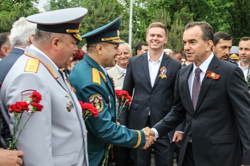 Кубанские единороссы встретили День Победы