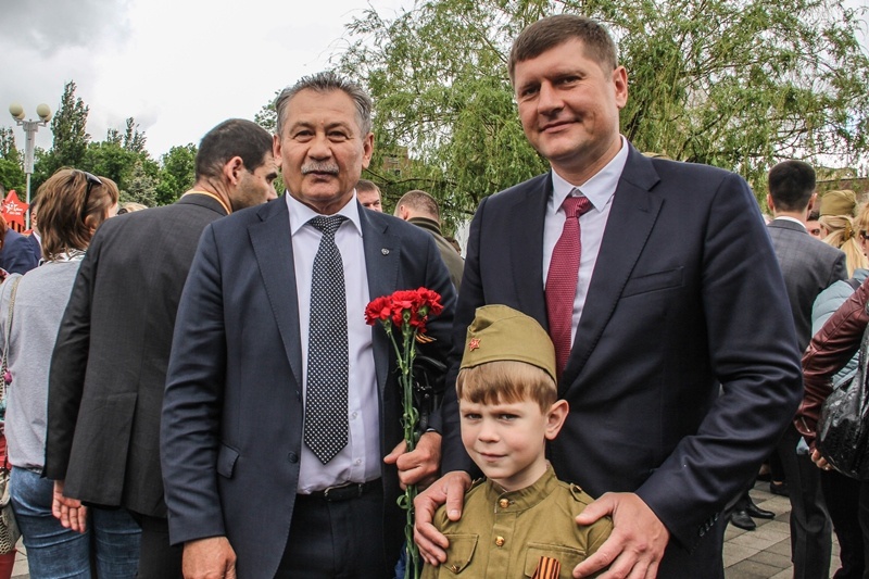 Кубанские единороссы встретили День Победы