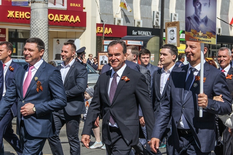 Кубанские единороссы встретили День Победы