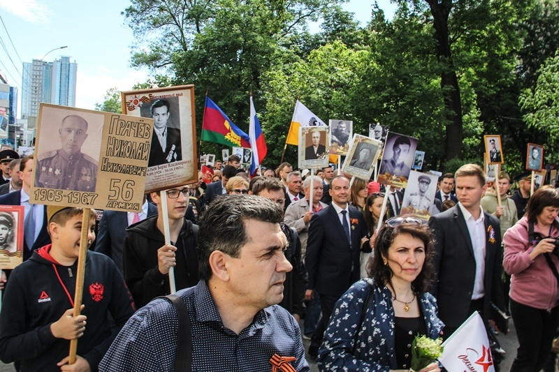 Кубанские единороссы встретили День Победы