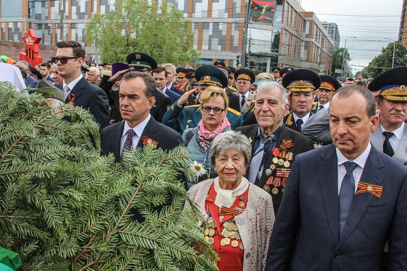 Кубанские единороссы встретили День Победы