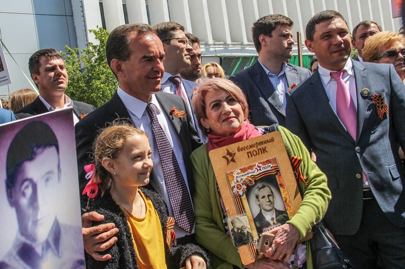 Кубанские единороссы встретили День Победы