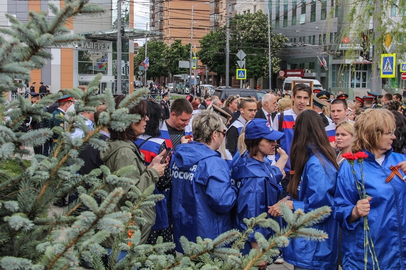 Кубанские единороссы встретили День Победы
