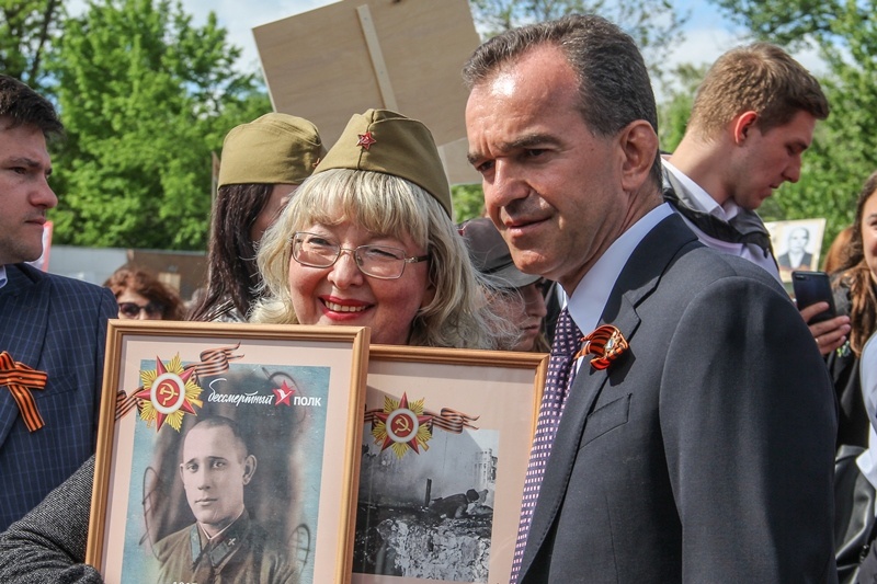 Кубанские единороссы встретили День Победы