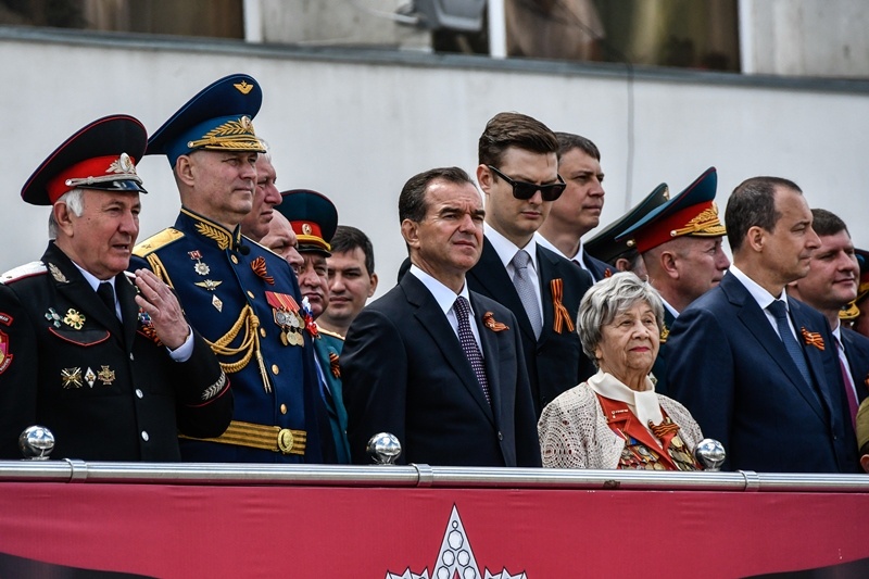Кубанские единороссы встретили День Победы