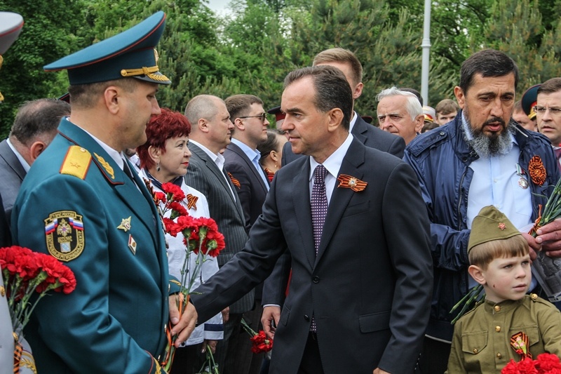 Кубанские единороссы встретили День Победы