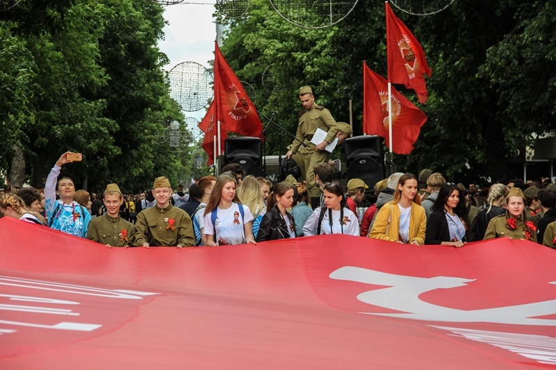 Кубанские единороссы встретили День Победы