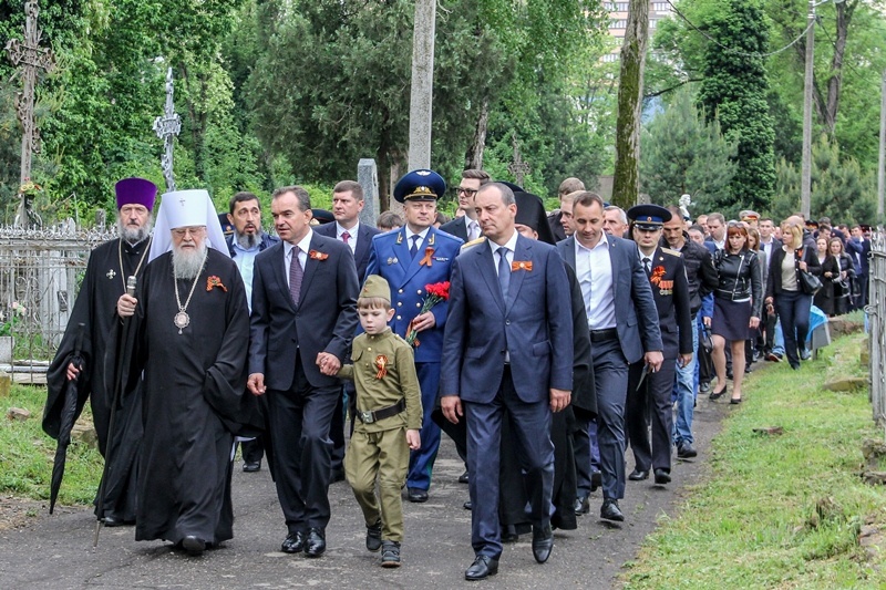 Кубанские единороссы встретили День Победы