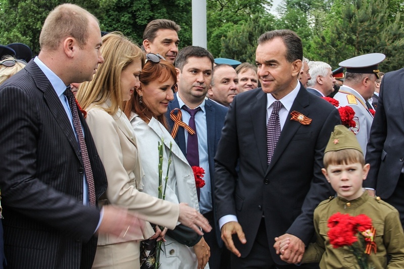 Кубанские единороссы встретили День Победы