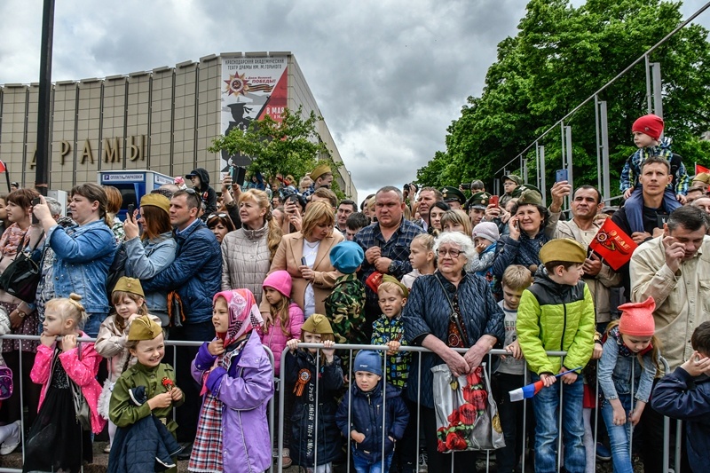 Кубанские единороссы встретили День Победы