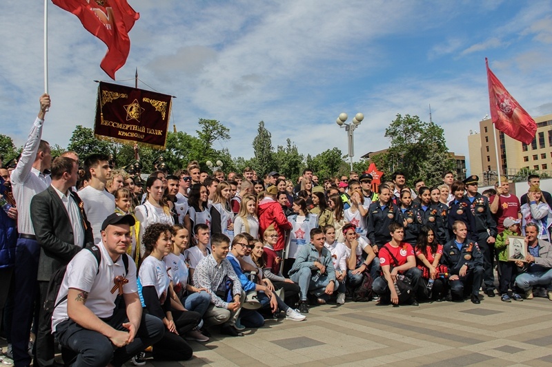 Кубанские единороссы встретили День Победы