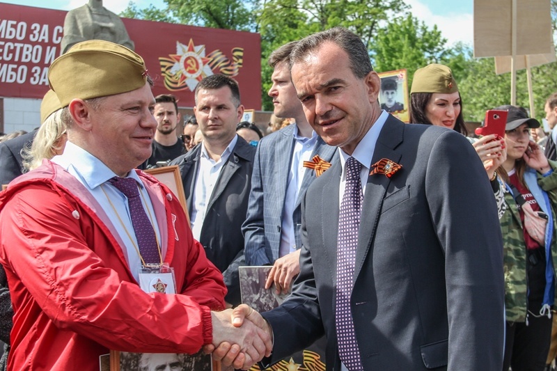 Кубанские единороссы встретили День Победы
