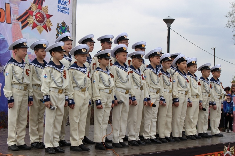 Празднование 9 Мая в Первомайском районе города Владивостока