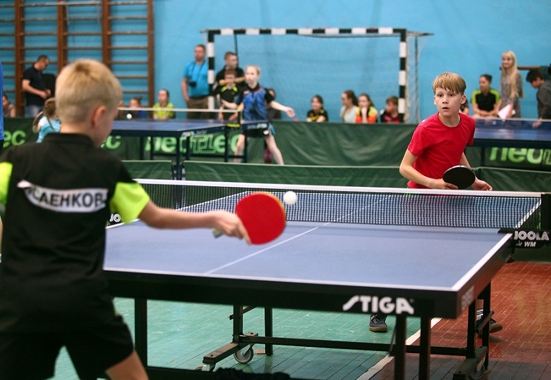 Турнир по настольному теннису в рамках партпроекта «Детский спорт»